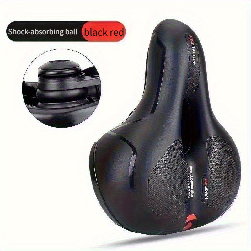 Ultra-Comfortable Bicycle Seat Cushion, Thickened and Widened for Comfort