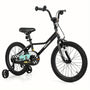 LIFEZEAL 18 Inch Kids Training Bikew\u002F Removable Training Wheels Pneumatic Tires