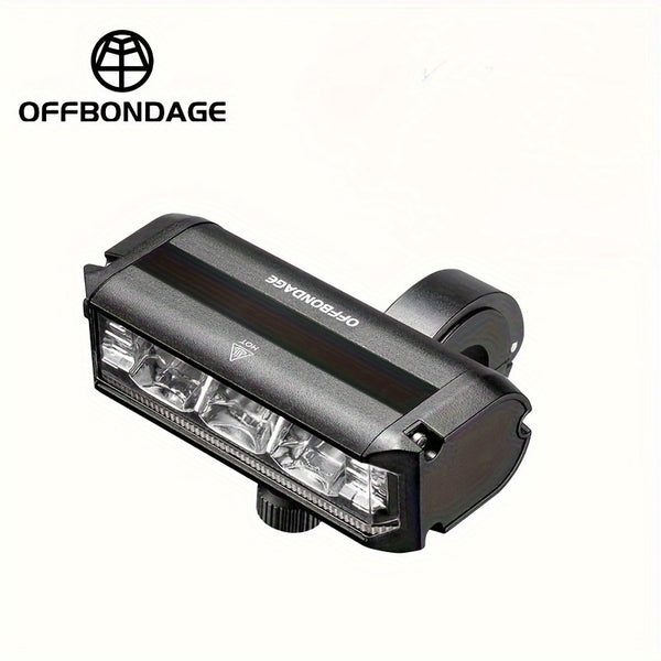 OFFBONDAGE Bike Light OFFBONDAGE Bike Light | 4000mAh USB Front Flashlight MTB Road Cycling Lamp
