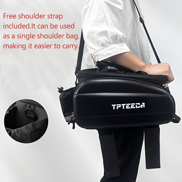 HASAGEI 9.25-Gallon Bike Backpack Cycling Commuter Bag - Large Capacity Bike Pack with Adjustable Shoulder Stra