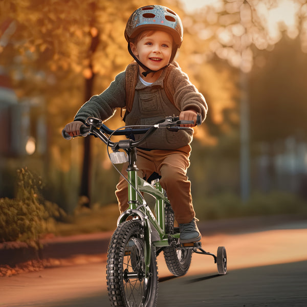 14 Inch Kids Bike Kid's Bike for Boys Girls Ages 3-6 Kids