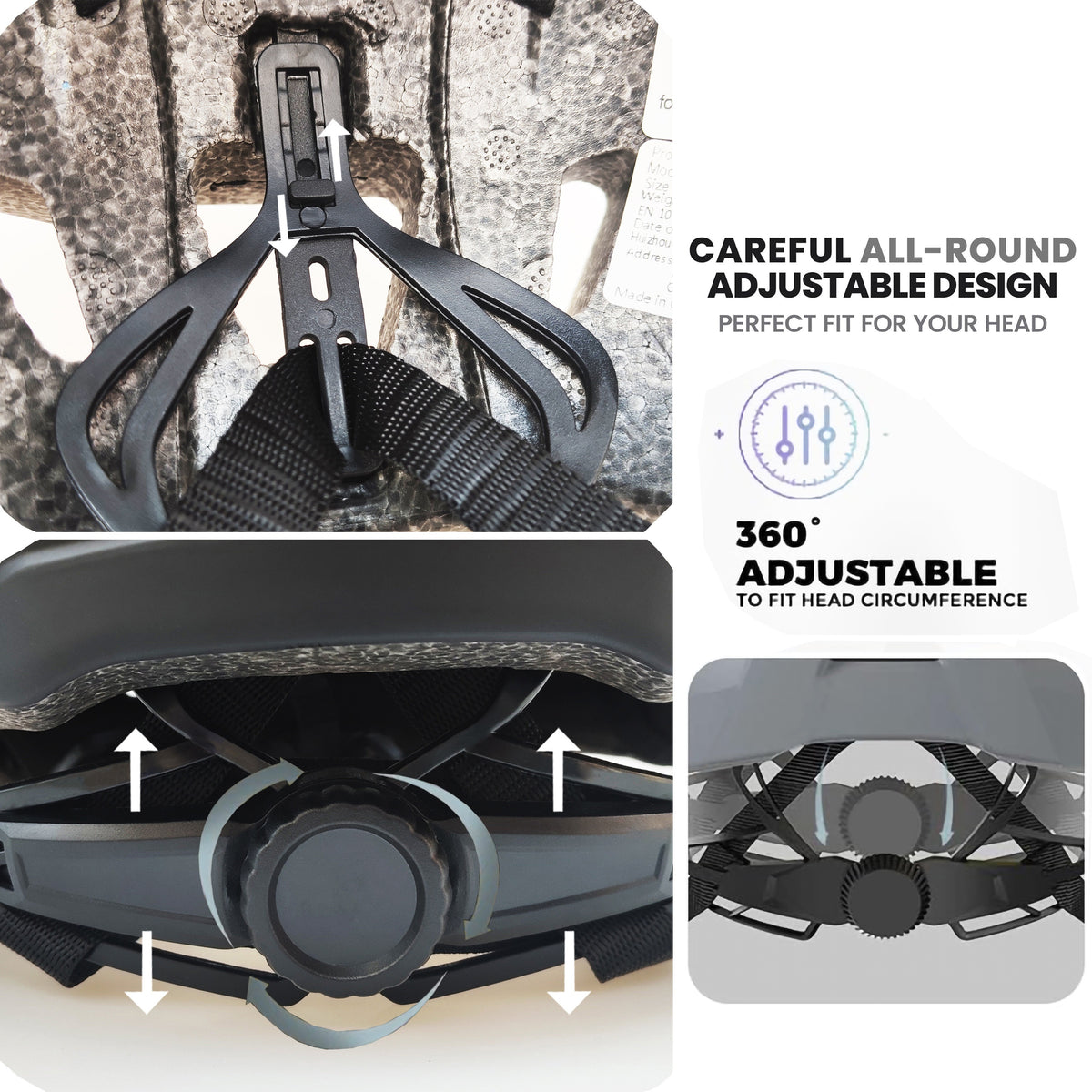 4-in-1 Bike Helmet PJT 4-in-1 Lightweight Bike Helmet | Detachable Visor & Shade, Adjustable Fit