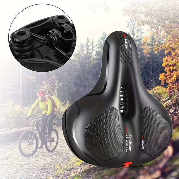Ultra-Comfortable Bicycle Seat Cushion, Thickened and Widened for Comfort