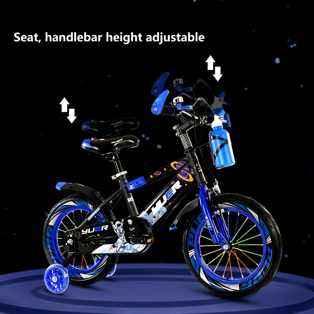 Kids' Blue Bicycle with Training Wheels - 16\