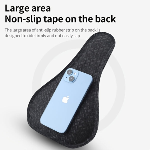 1pc TOSUOD Mountain Bike Seat Cover - Sponge-Filled, Breathable Perforated Design for Enhanced Comfort During Cycling