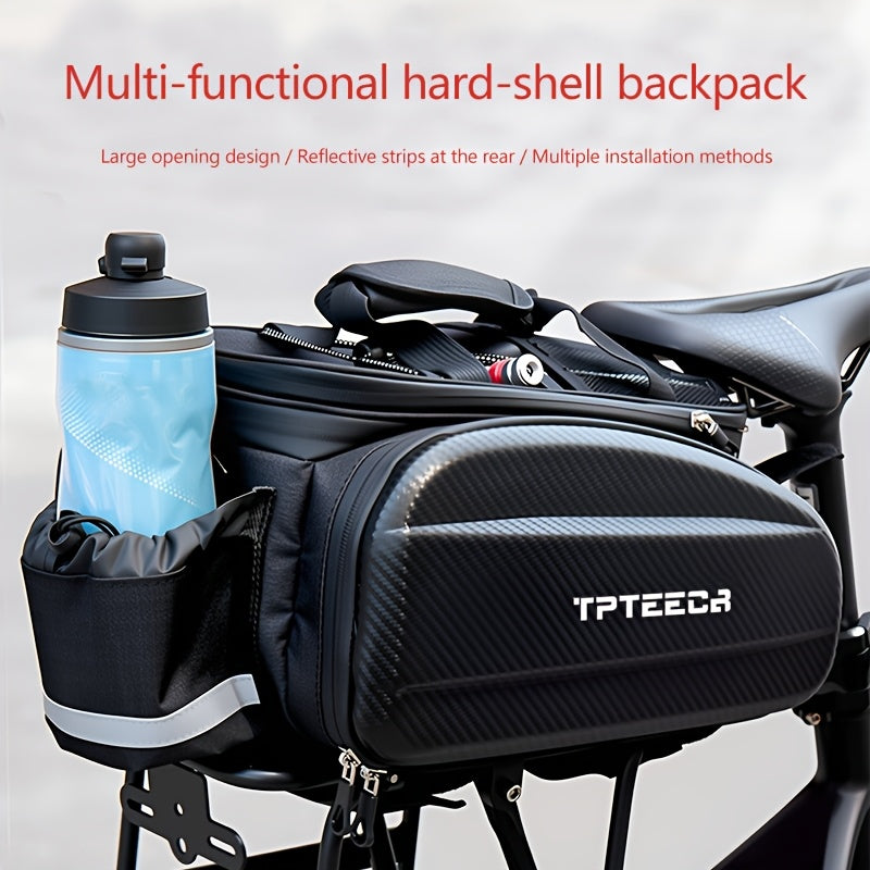 HASAGEI 9.25-Gallon Bike Backpack Cycling Commuter Bag - Large Capacity Bike Pack with Adjustable Shoulder Stra