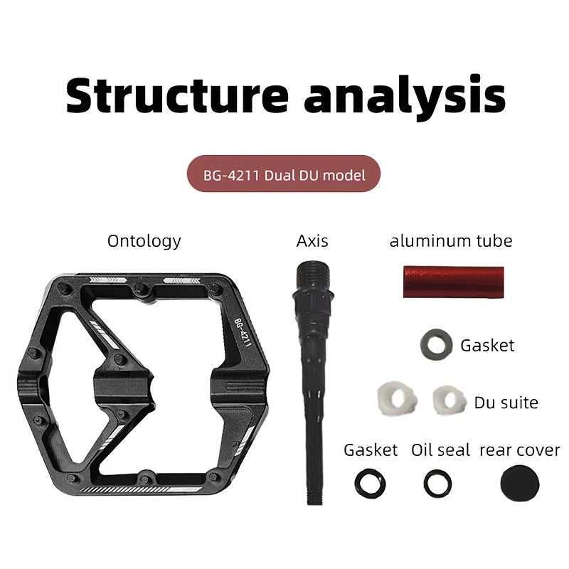 Anti-Slip Bike Pedals Anti-Slip Bike Pedals | Wide, Comfortable for Road & Mountain Bikes